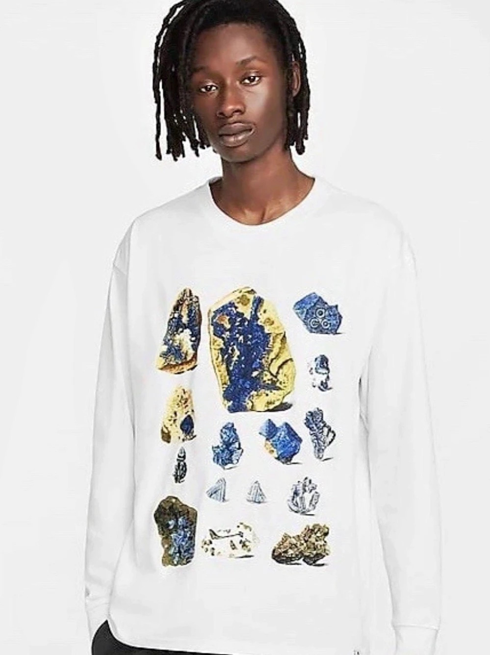 Nike Acg Men's Graphic Long Sleeve White
